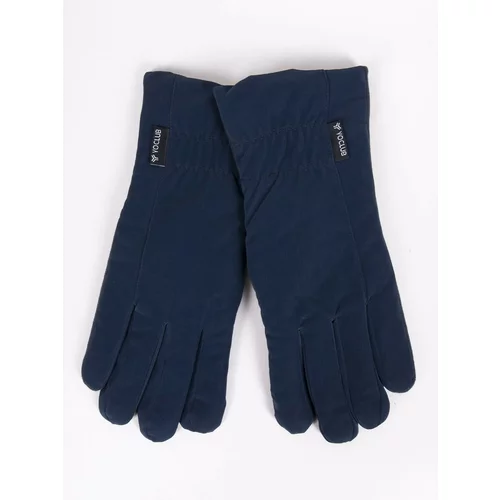Yoclub Man's Men's Gloves RES-0111F-195C Navy Blue