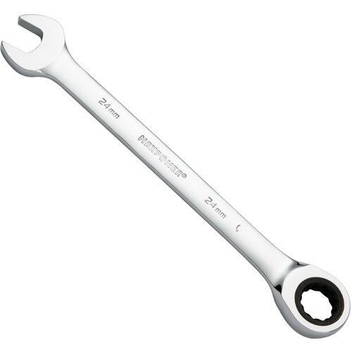 Max Power MAXPOWER 24 mm kombinirani ključ z ragljo, 12-kraki zobni&amp;scaron;ki ključ, 72-zobna raglja, kovan in toplotno obdelan kromiran jeklo, metričen., (22148666) Slike
