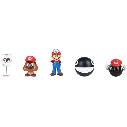 Super Mario Bros paket s 5 figura - 6,5 cm Slike