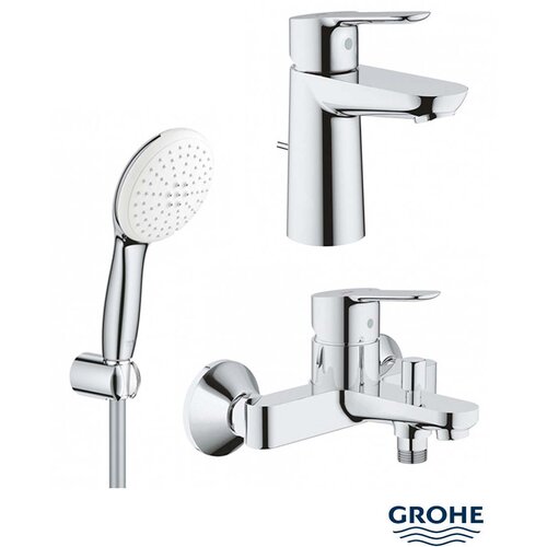 Grohe Set BauEdge BS slavina za kadu i lavabo 10000003 Cene