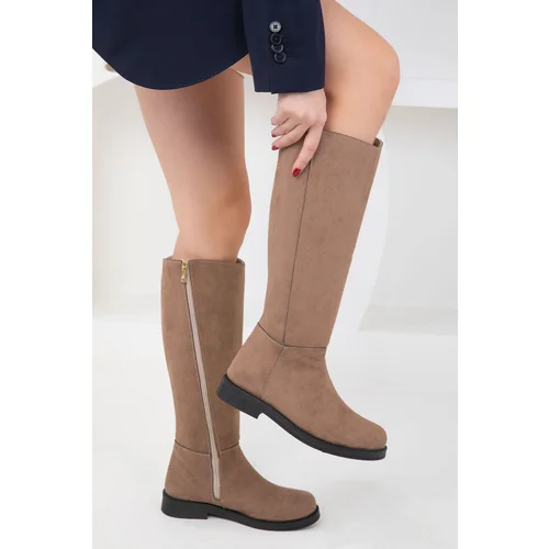 Soho Mink Suede Women's Boots 17515