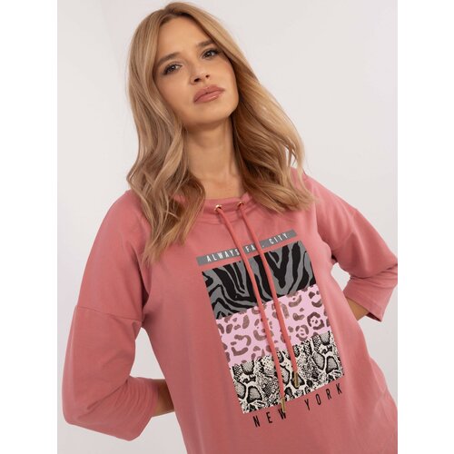 Calimera Blouse-CLM-BZ-1270.39P-dark pink Slike