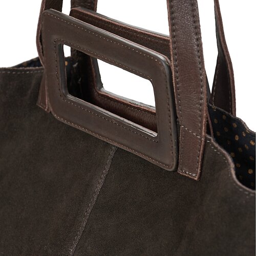 Pieces Torbice za na ramo PCADELINE SUEDE SHOPPER Kostanjeva Slike