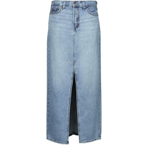 Levi's ANKLE COLUMN SKIRT Plava Cijene