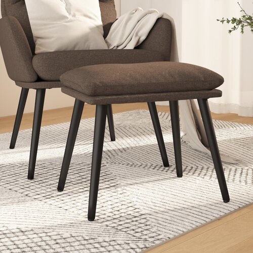  The Living Store Stolček za noge taupe 45x29,5x35 cm blago - Stolček Za Noge, (21445340) Cene