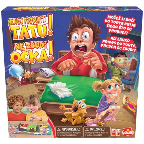 Goliath dru&amp;scaron;tvena igra Nemoj probuditi tatu Slike