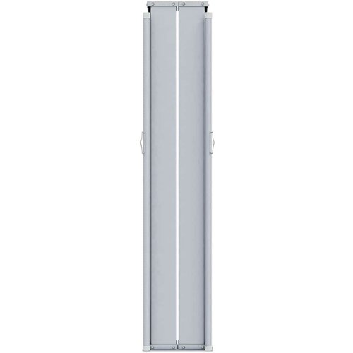 VidaXL Uvlačiva bočna tenda krem 117 x 1200 cm Slike