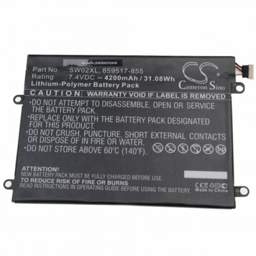 VHBW Baterija za HP Notebook X2 / X2 210 G2, 4200 mAh