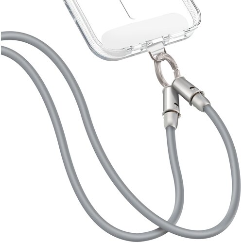 LINQ Du&scaron;ilka 2 v 1 s kablom USB-C z Lightning kablom dolžine 1,2 m, Siva, (5000220169) Cene