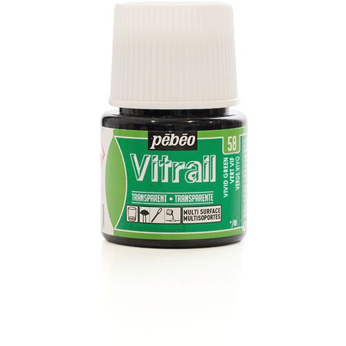 PEBEO Boja za staklo Vitrail 45 ml Vivid Green Cene