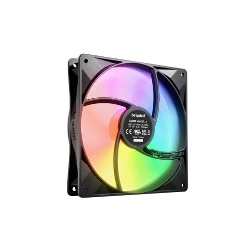 Be Quiet! Tiho bodi! Light Wings LX PWM 140mm ARGB BL126 ohi&amp;scaron;je ventilatorja Slike