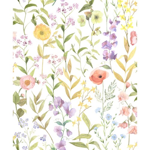 Casadeco Tapeta Fleurs Des Champs 4 boje Slike