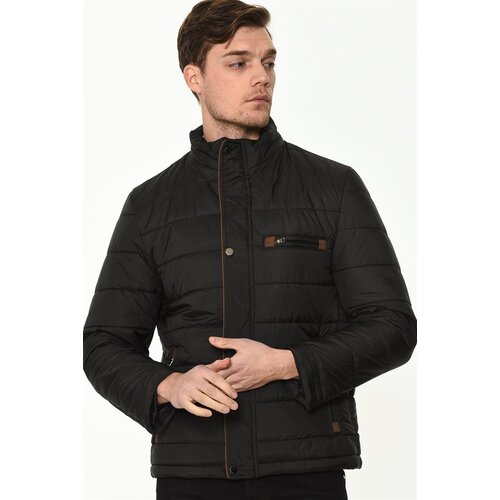 Dewberry M8625 MEN&amp;#039;S COAT-BLACK Slike