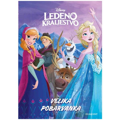 Egmont pobarvanka velika Ledeno kraljestvo Slike