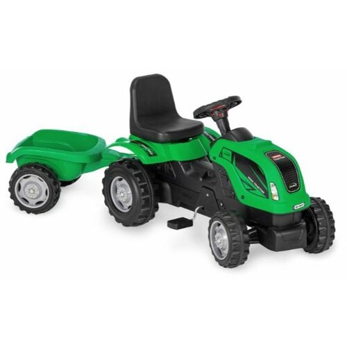  Traktor Na Pedale Zeleni Sa Prikolicom Cene