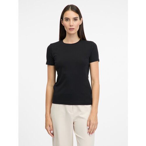 Orsay Black women&amp;#039;s short-sleeved T-shirt - Women&amp;#039;s Slike