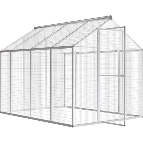  Kavez za Ptice Aluminijum 178x242x192 cm Slike