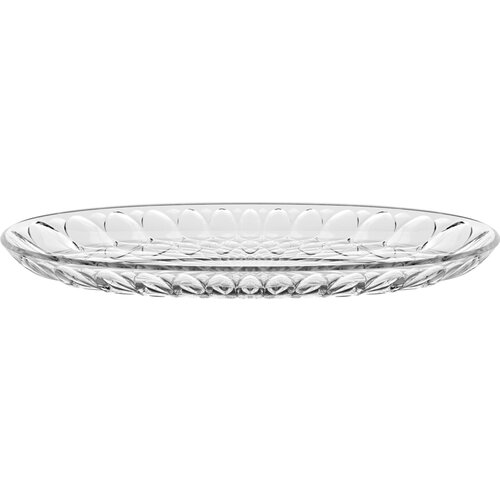 Guzzini VANITY ovalni servirni krožnik - mali - Clear Slike