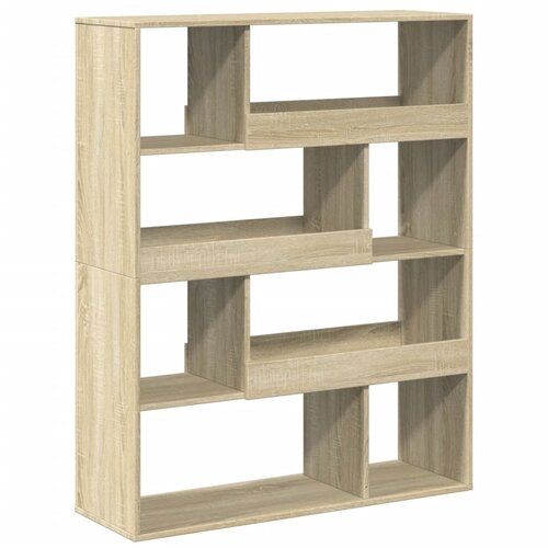 Maison Chic Knjižna omara - Knjižni regal sonoma hrast 100x33x125,5 cm inženirski les, (21725976) Cene