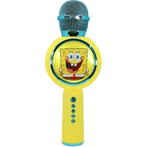 OTL Brezžični karaoke mikrofon POPSING LED LIGHT UP SPONGEBOB, (5000142593) Cene