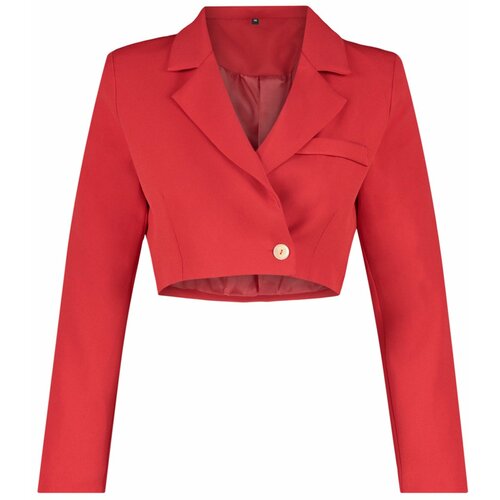Trendyol Red Woven Blazer Jacket Slike