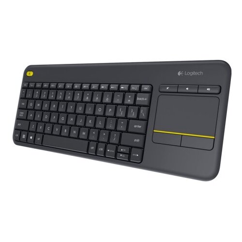 Logitech K400 PLUS brezžična touch črna slovenska tipkovnica Cene