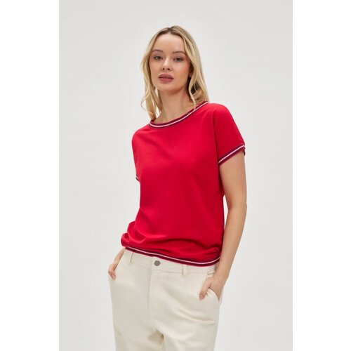 Marisse Women&amp;#039;s T-Shirt L-Ts-4637 Red Slike
