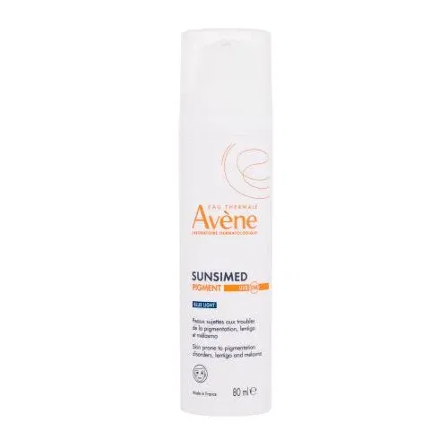 Avene Sun Sunsimed Pigment krema za zaščito pred soncem za kožo, nagnjeno k motnjam pigmentacije, lentigu in melazmi 80 ml