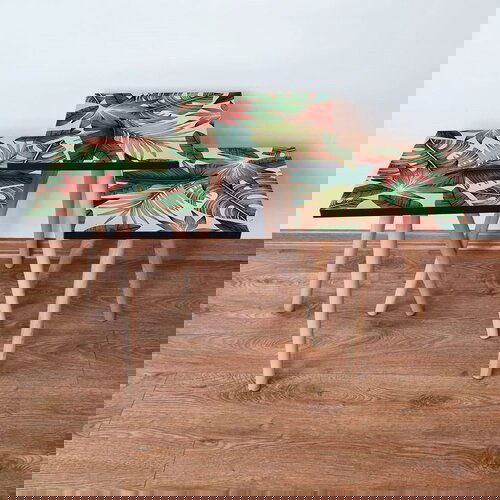 Hanah home 3Shp203 - salmon salmongreentile red nesting table (3 pieces) Cene