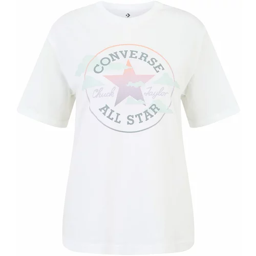 Converse Majica siva / majnica / oranžna / bela