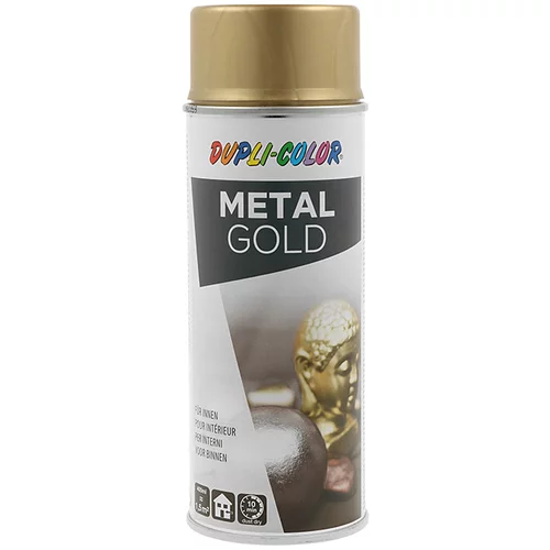 V Lak v spreju Dupli Color Metal (zlata, 400 ml)