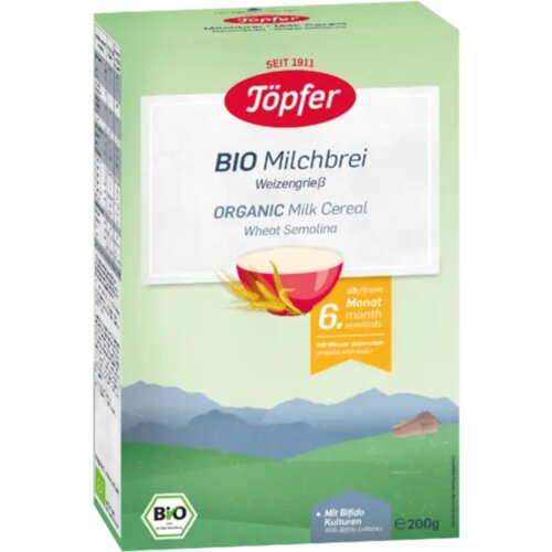 BIO mlečna kaša - pšenični zdrob - 200 g Cene