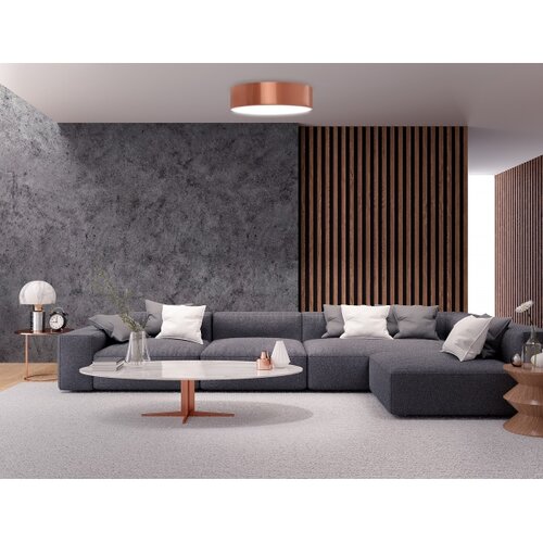  plafonska lampa sa senzorom cleo 3xE27/24W/230V, prečnik 40 cm, bakrena Slike