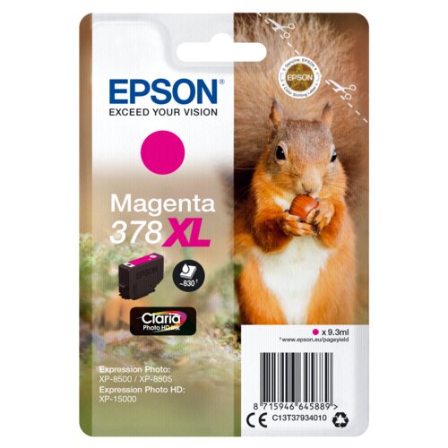 Epson ink cartridge magenta Claria Photo HD 378 XL T 3793 Cijene