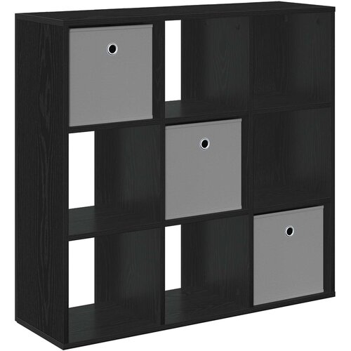  Kreveta s ladicama Crni hrast 88,5 x 29 x 84,5 cm Slike
