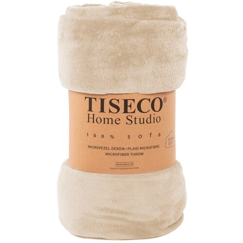 Tiseco Home Studio Bež odeja iz mikropli&amp;scaron;a, 130 x 160 cm Slike