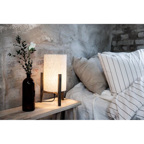 Marksl&amp;ouml;jd Bež stolna lampa s tekstilnim sjenilom (visina 39 cm) Eruca &amp;ndash; Slike