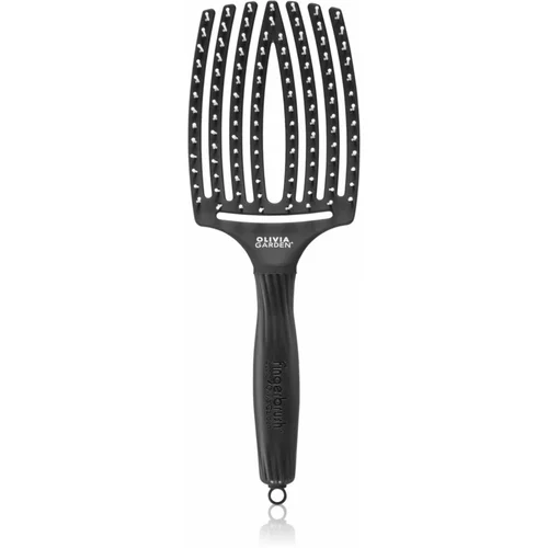 Olivia Garden Fingerbrush Ionic Bristles krtača za lase