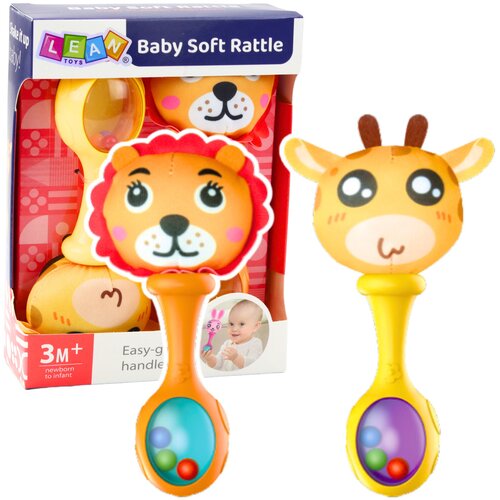  Set od 2 zvečke za bebe sa motivom žirafe i lavića Cijene