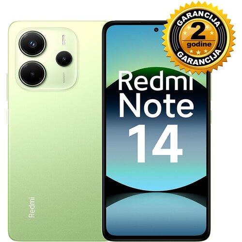 XIAOMI REDMI NOTE 14 6+128GB 4G GREEN Slike