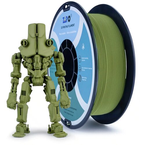  ZIRO Matte PLA filament 1,75 mm – Military Green Cene