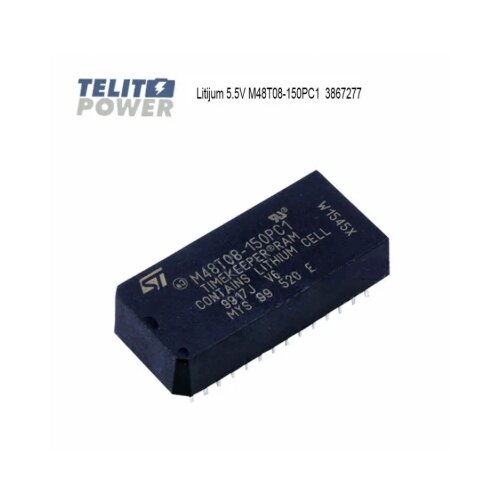 NOT AVAILABLE M48T08-150PC1 64Kbit ( 8 Kb x 8 ) timekeeper SRAM sa litijum baterijom 5.5V Cene