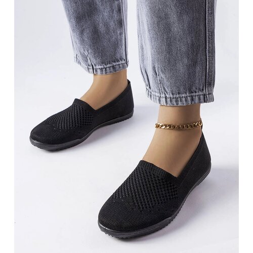 Gemre Black slip-on canvas sneakers Mazuret Cene