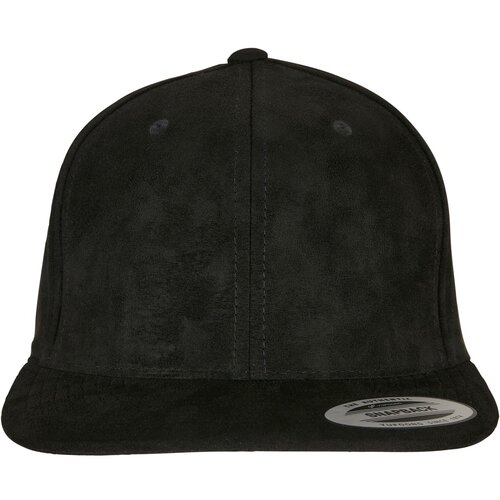 Flexfit Suede Leather Snapback black Slike