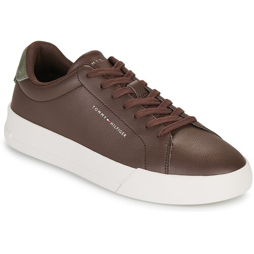 Tommy Hilfiger Nizke superge TH COURT PREMIUM LEATHER Kostanjeva Slike