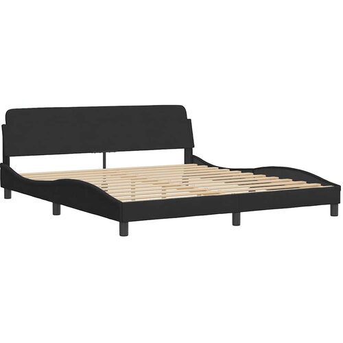  Okvir za krevet Dover crni 180x200 cm bar&amp;scaron;unasti Slike
