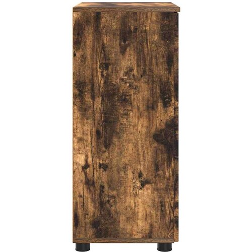 VidaXL Kupaonski ormar s policom Dimljeni hrast 60 x 35 x 80 cm Slike