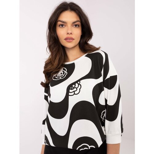RELEVANCE Blouse-RV-BZ-A285.24-black-white Cene