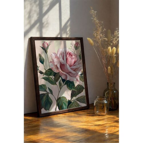WALLXPERT Artmoscrv29-3348 Multicolor Decorative Framed MDF Painting Cene