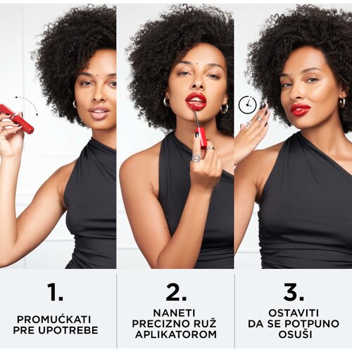 L&amp;acute;Or&amp;eacute;al Paris Infaillible dugotrajni tekući ruž za usne daje hidrataciju i sjaj nijansa 600 Le Nu Rose 4.3 ml Slike